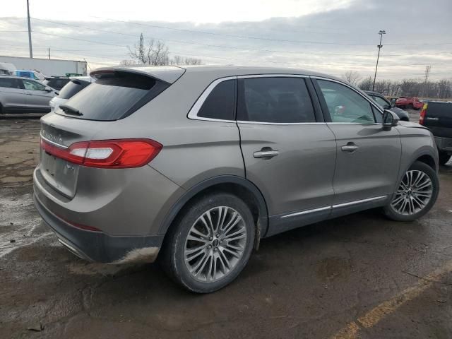 2016 Lincoln MKX Reserve