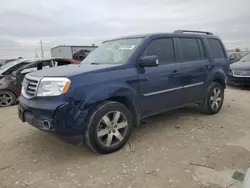 Salvage cars for sale at Haslet, TX auction: 2013 Honda Pilot Touring