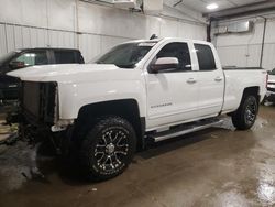 Chevrolet salvage cars for sale: 2016 Chevrolet Silverado K1500 LT