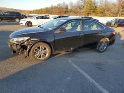 Salvage cars for sale at Brookhaven, NY auction: 2015 Toyota Camry LE