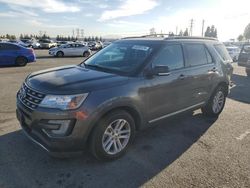 Ford salvage cars for sale: 2017 Ford Explorer XLT