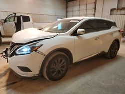 Salvage cars for sale at Abilene, TX auction: 2018 Nissan Murano S