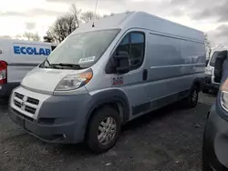 Salvage trucks for sale at Assonet, MA auction: 2014 Dodge RAM Promaster 2500 2500 High