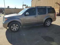 Nissan salvage cars for sale: 2007 Nissan Pathfinder LE