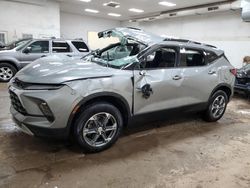 Salvage cars for sale at Davison, MI auction: 2024 Chevrolet Blazer 2LT