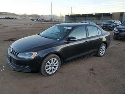 Salvage cars for sale from Copart Colorado Springs, CO: 2013 Volkswagen Jetta SE