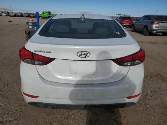 2016 Hyundai Elantra SE