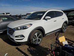 Salvage cars for sale from Copart Brighton, CO: 2017 Hyundai Tucson Limited