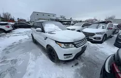 Land Rover salvage cars for sale: 2017 Land Rover Range Rover Sport HSE