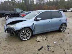 Salvage cars for sale at Seaford, DE auction: 2012 Volkswagen Golf