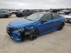 Toyota Camry salvage cars for sale: 2019 Toyota Camry XSE