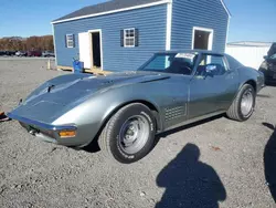 Chevrolet Corvette salvage cars for sale: 1972 Chevrolet Corvette