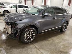 Salvage cars for sale at Avon, MN auction: 2023 KIA Sportage EX