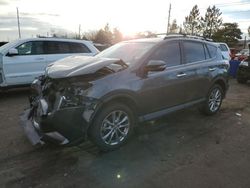 Salvage cars for sale at Denver, CO auction: 2016 Toyota Rav4 Limited