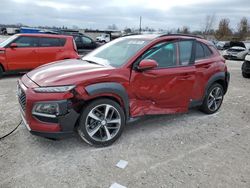 Salvage cars for sale at Lawrenceburg, KY auction: 2020 Hyundai Kona Limited