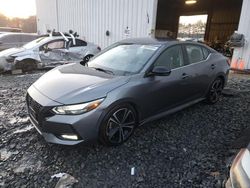 Salvage cars for sale at Windsor, NJ auction: 2020 Nissan Sentra SR