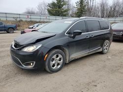 Salvage cars for sale at Davison, MI auction: 2017 Chrysler Pacifica Touring L Plus