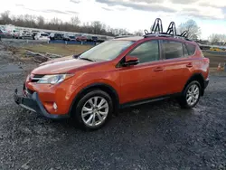 Salvage cars for sale at Hillsborough, NJ auction: 2015 Toyota Rav4 Limited