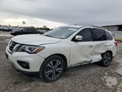 Carros salvage a la venta en subasta: 2017 Nissan Pathfinder S