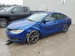 Salvage cars for sale at Franklin, WI auction: 2016 Chrysler 200 S