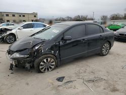 Salvage cars for sale from Copart Wilmer, TX: 2009 Honda Civic EXL