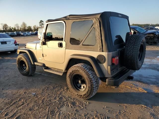 2004 Jeep Wrangler / TJ Sport