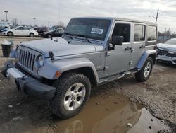 Jeep salvage cars for sale: 2015 Jeep Wrangler Unlimited Sahara