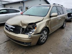 Hyundai Entourage gls salvage cars for sale: 2007 Hyundai Entourage GLS