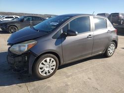 Toyota Yaris salvage cars for sale: 2015 Toyota Yaris