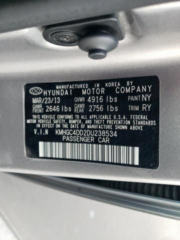 2013 Hyundai Genesis 3.8L