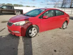 Salvage cars for sale at Dunn, NC auction: 2015 KIA Forte LX