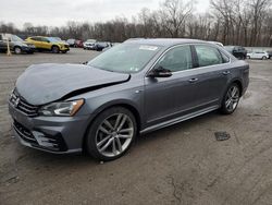 Salvage cars for sale from Copart Ellwood City, PA: 2017 Volkswagen Passat R-Line