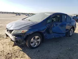 Salvage cars for sale at San Antonio, TX auction: 2014 Honda Civic LX