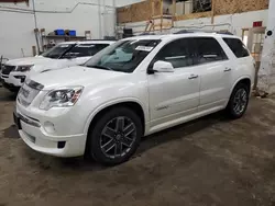 Salvage cars for sale at Ham Lake, MN auction: 2012 GMC Acadia Denali