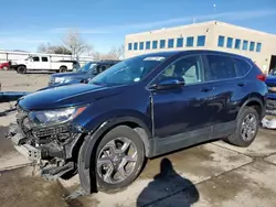 Salvage cars for sale at Littleton, CO auction: 2018 Honda CR-V EXL