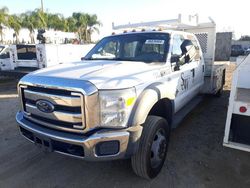 Salvage trucks for sale at Colton, CA auction: 2016 Ford F550 Super Duty