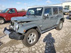 Salvage SUVs for sale at auction: 2014 Jeep Wrangler Unlimited Sahara