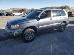 Salvage cars for sale from Copart Las Vegas, NV: 2005 Toyota Highlander Limited