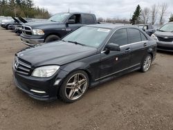 Mercedes-Benz salvage cars for sale: 2011 Mercedes-Benz C 300 4matic