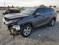 Salvage cars for sale from Copart Mentone, CA: 2022 Toyota Highlander L