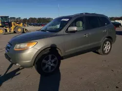 Vehiculos salvage en venta de Copart Dunn, NC: 2007 Hyundai Santa FE SE