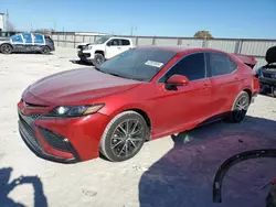 Salvage cars for sale at Haslet, TX auction: 2021 Toyota Camry SE