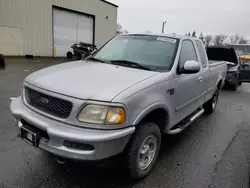 Ford F150 salvage cars for sale: 1998 Ford F150