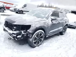 Salvage cars for sale at Montreal Est, QC auction: 2021 Audi Q3 Premium Plus S Line 45