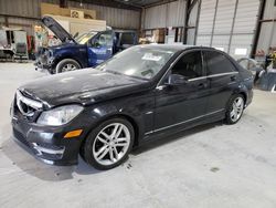 Mercedes-Benz salvage cars for sale: 2012 Mercedes-Benz C 250