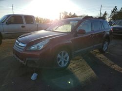 2013 Subaru Outback 2.5I Premium en venta en Denver, CO