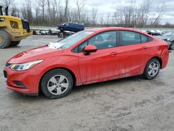 2017 Chevrolet Cruze LS en venta en Leroy, NY