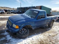 Salvage cars for sale at Colorado Springs, CO auction: 2001 Ford Ranger