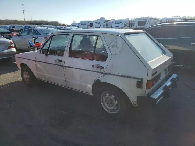 1982 Volkswagen Rabbit L Custom