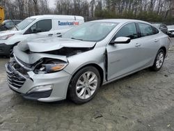 Chevrolet salvage cars for sale: 2020 Chevrolet Malibu LT